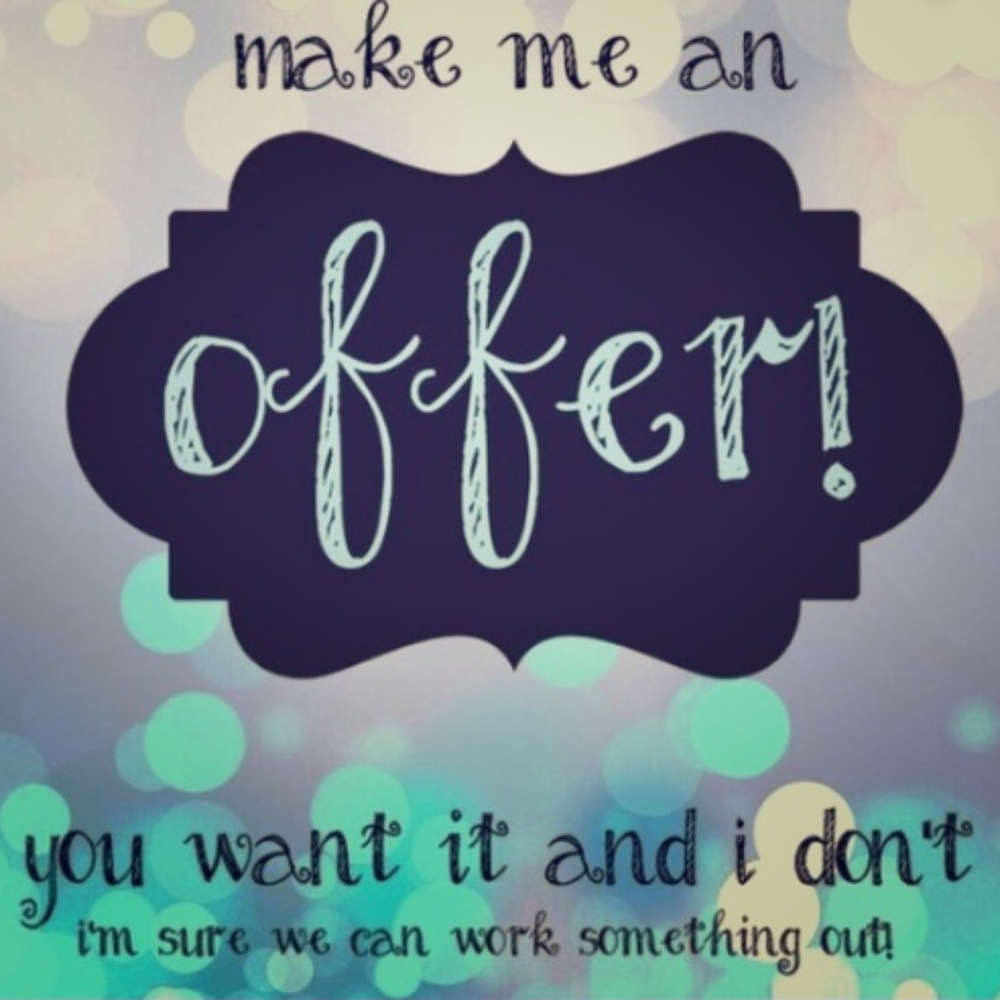 Make me an offer!